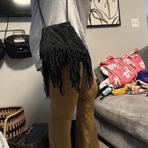 URBAN OUTFITTERS FRINGE CROSSBODY